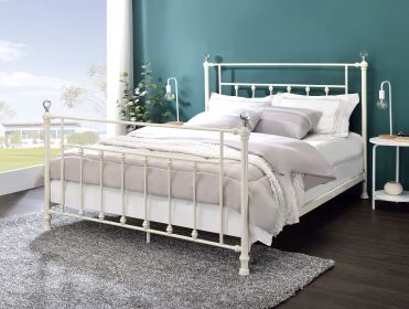 Comet Full Bed; White Finish BD00133F