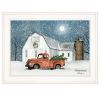 "Wintry Weather" by Billy Jacobs; Ready to Hang Framed Print; White Frame