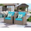 Wicker Outdoor Furniture - Two single chair