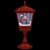 Christmas Pedestal Lamp with Santa 2 ft LED