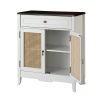 Schirru 36'' Tall 2-Door Accent Cabinet White