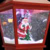 Christmas Pedestal Lamp with Santa 2 ft LED