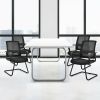 Set of 2 Conference Chairs with Lumbar Support