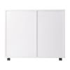 Halifax Wide Storage Cabinet; 2-Drawer; Filing Cabinet; White