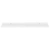 Wall Shelves 2 pcs High Gloss White 31.5"x3.5"x1.2"