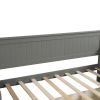 Wood Daybed with Three Drawers ; Twin Size Daybed; No Box Spring Needed ; Gray