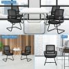 Set of 2 Conference Chairs with Lumbar Support