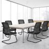 Set of 2 Conference Chairs with Lumbar Support