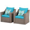 Wicker Outdoor Furniture - Two single chair