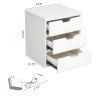 Bedside table with wireless charging station; bedside table with lockers and storage drawers; bedside table sofa coffee table; white