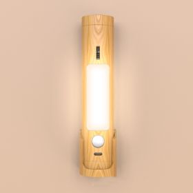 Smart Home Charging Induction Lamp Multi-function Torch Induction Lamp (Option: 1W-Warm Light-1PCS)