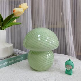 American Dimmable Glass Stripe Lamp (Option: Australian Use-Three Color Dark Green Glass)