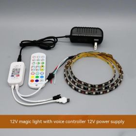 Programmable Led Atmosphere Rhythm Voice-controlled Dynamic Light Strip (Option: 30-12V 1 M)