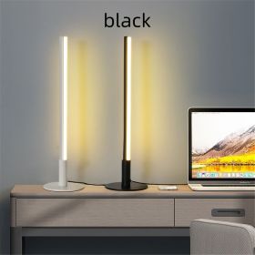 Simple Retro Home Decorative Atmosphere Lamp (Option: Black-Monochromatic warm light-EU)