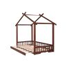 Extending House Bed, Wooden Daybed,