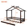 Extending House Bed, Wooden Daybed,