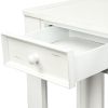 Console Table for Entryway Hallway Sofa Table with Storage Drawers and Bottom Shelf