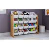 Child Space-Saving Plastic Organizing Racks, White